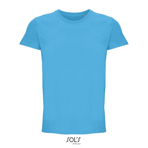 RE CRUSADER T-Shirt 150g - Aqua bedrucken, Art.-Nr. S04233-AQ-S