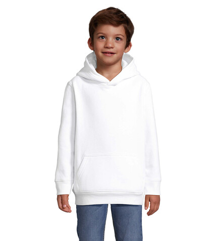 CONDOR KIDS Hoodie - White bedrucken, Art.-Nr. S04238-WH-XXL