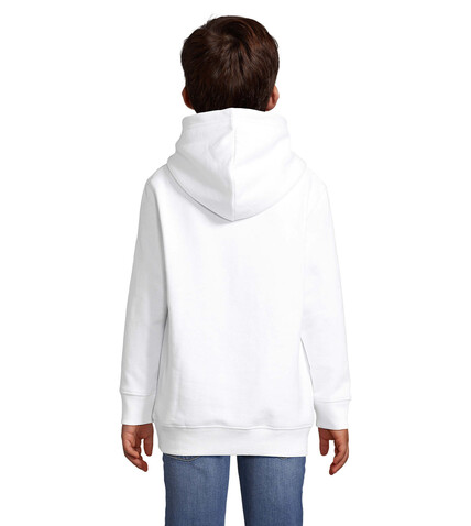 CONDOR KIDS Hoodie - White bedrucken, Art.-Nr. S04238-WH-XXL