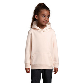 CONDOR KIDS Hoodie - Cremiges Rosa bedrucken, Art.-Nr. S04238-CP-5XL