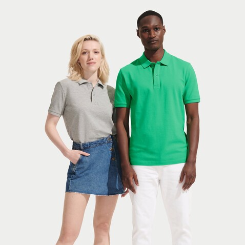 PEGASE Polo Bio 210g - Frühlingsgrün bedrucken, Art.-Nr. S04242-EO-XL PEGASE Polo Bio 210g - Frühlingsgrün bedrucken, Art.-Nr. S04242-EO-XL