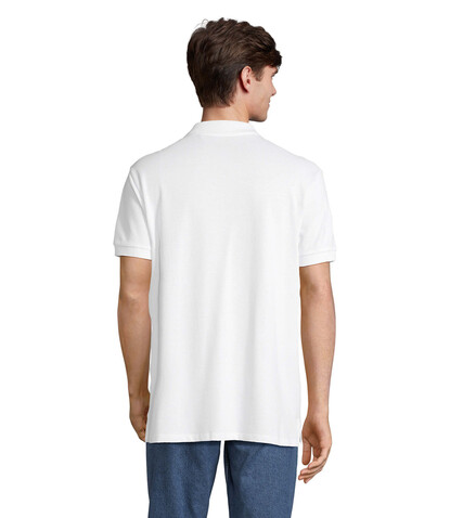 PACIFIC HERREN POLO - White bedrucken, Art.-Nr. S04439-WH-5XL PACIFIC HERREN POLO - White bedrucken, Art.-Nr. S04439-WH-5XL