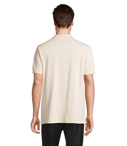 PACIFIC HERREN POLO - Natural bedrucken, Art.-Nr. S04439-NA-S