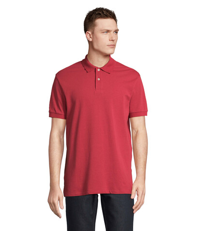 PACIFIC HERREN POLO - Folk Red Twin bedrucken, Art.-Nr. S04439-FR-XL PACIFIC HERREN POLO - Folk Red Twin bedrucken, Art.-Nr. S04439-FR-XL