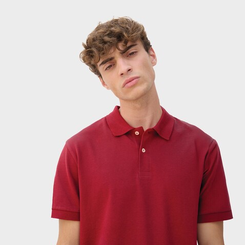 PACIFIC HERREN POLO - Folk Red Twin bedrucken, Art.-Nr. S04439-FR-XL PACIFIC HERREN POLO - Folk Red Twin bedrucken, Art.-Nr. S04439-FR-XL