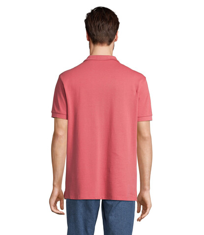 PACIFIC HERREN POLO - Folk Pink Twin bedrucken, Art.-Nr. S04439-FY-L