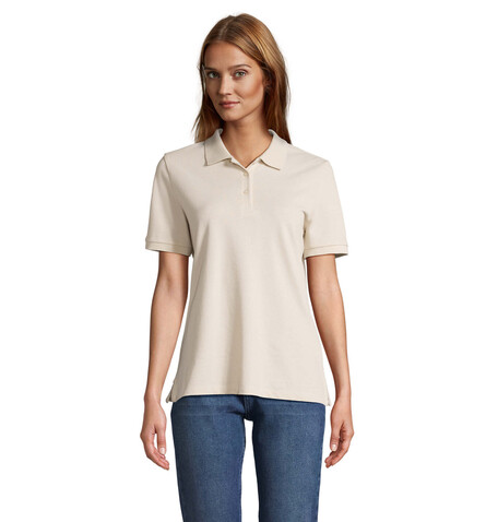 PACIFIC DAMEN POLO - Linen Twin bedrucken, Art.-Nr. S04440-LN-S