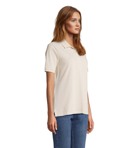 PACIFIC DAMEN POLO - Linen Twin bedrucken, Art.-Nr. S04440-LN-S