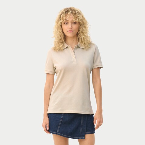 PACIFIC DAMEN POLO - Linen Twin bedrucken, Art.-Nr. S04440-LN-S