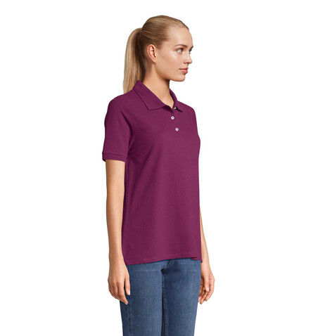 PACIFIC DAMEN POLO - Astral Purple bedrucken, Art.-Nr. S04440-PA-M