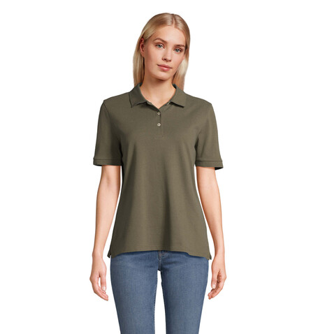 PACIFIC DAMEN POLO - Army bedrucken, Art.-Nr. S04440-AR-XS