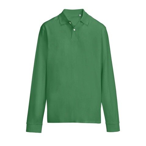 PACIFIC LSL POLO - Kelly Green bedrucken, Art.-Nr. S04441-KG-M PACIFIC LSL POLO - Kelly Green bedrucken, Art.-Nr. S04441-KG-M
