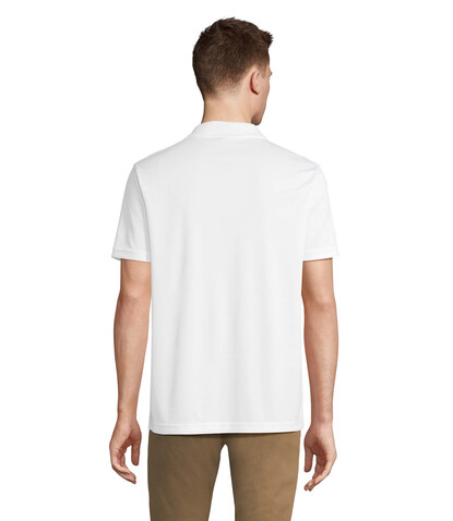 PITCHER UNISEX POLO - White bedrucken, Art.-Nr. S04442-WH-XS PITCHER UNISEX POLO - White bedrucken, Art.-Nr. S04442-WH-XS