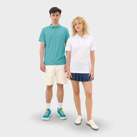 PITCHER UNISEX POLO - Pool Blue bedrucken, Art.-Nr. S04442-BP-XS PITCHER UNISEX POLO - Pool Blue bedrucken, Art.-Nr. S04442-BP-XS
