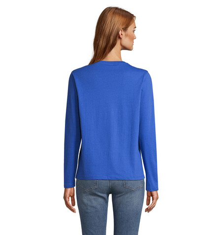 MONARCH DAMEN T-SHIRTS - Royal Blue bedrucken, Art.-Nr. S04443-RB-M