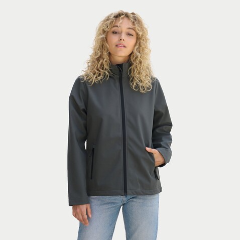 RACE DAMEN-KAPUZENJACKE - Anthrazitgrau bedrucken, Art.-Nr. S04448-CR-XL RACE DAMEN-KAPUZENJACKE - Anthrazitgrau bedrucken, Art.-Nr. S04448-CR-XL