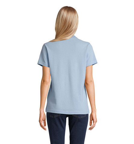 PULSE DAMEN POLO - Sky Blue Pique bedrucken, Art.-Nr. S04501-SP-XS PULSE DAMEN POLO - Sky Blue Pique bedrucken, Art.-Nr. S04501-SP-XS
