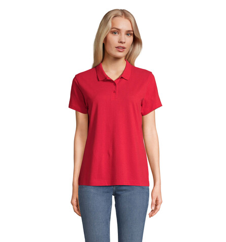 PULSE DAMEN POLO - Red bedrucken, Art.-Nr. S04501-RD-XS