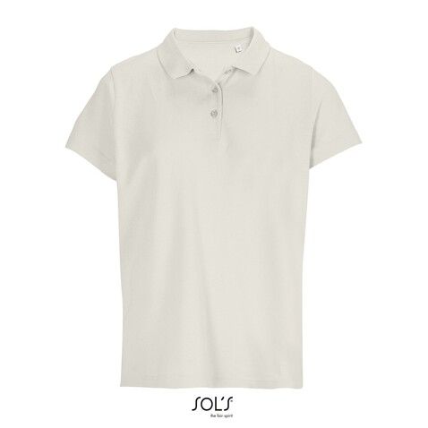 PULSE DAMEN POLO - Off-White bedrucken, Art.-Nr. S04501-WW-L PULSE DAMEN POLO - Off-White bedrucken, Art.-Nr. S04501-WW-L