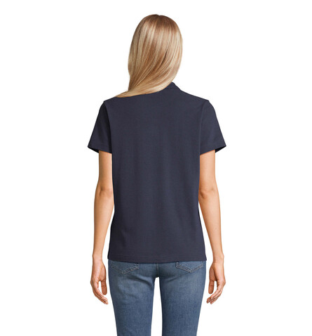 PULSE DAMEN POLO - French Navy bedrucken, Art.-Nr. S04501-FN-S