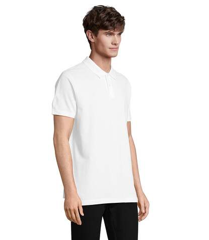 PULSE UNISEX POLO - White bedrucken, Art.-Nr. S04502-WH-XXL PULSE UNISEX POLO - White bedrucken, Art.-Nr. S04502-WH-XXL