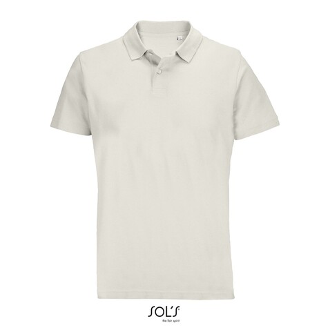 PULSE UNISEX POLO - Off-White bedrucken, Art.-Nr. S04502-WW-S PULSE UNISEX POLO - Off-White bedrucken, Art.-Nr. S04502-WW-S