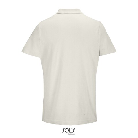 PULSE UNISEX POLO - Off-White bedrucken, Art.-Nr. S04502-WW-S PULSE UNISEX POLO - Off-White bedrucken, Art.-Nr. S04502-WW-S