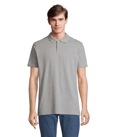 PULSE UNISEX POLO - Grau-Melange 2 bedrucken, Art.-Nr. S04502-GY-3XL PULSE UNISEX POLO - Grau-Melange 2 bedrucken, Art.-Nr. S04502-GY-3XL