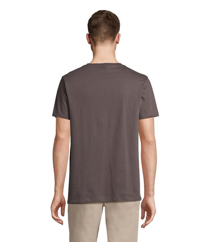 REGENT V V-NECK T-SHIRT - Dunkelgrau bedrucken, Art.-Nr. S04765-DG-L REGENT V V-NECK T-SHIRT - Dunkelgrau bedrucken, Art.-Nr. S04765-DG-L
