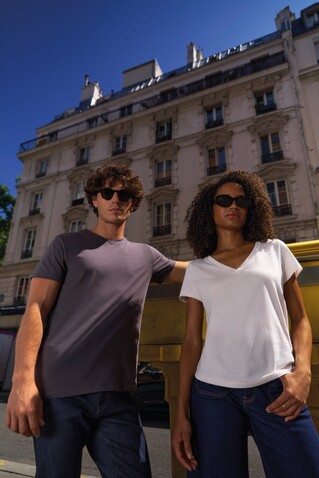 REGENT V V-NECK T-SHIRT - Dunkelgrau bedrucken, Art.-Nr. S04765-DG-L REGENT V V-NECK T-SHIRT - Dunkelgrau bedrucken, Art.-Nr. S04765-DG-L