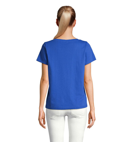 REGENT V T-SHIRT WOMEN - Royal Blue bedrucken, Art.-Nr. S04766-RB-M REGENT V T-SHIRT WOMEN - Royal Blue bedrucken, Art.-Nr. S04766-RB-M