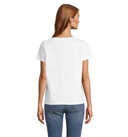 REGENT V T-SHIRT WOMEN - White bedrucken, Art.-Nr. S04766-WH-XS REGENT V T-SHIRT WOMEN - White bedrucken, Art.-Nr. S04766-WH-XS