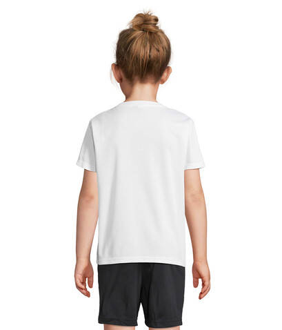 SPRINT KIDS SPORTS T-SHIRT - White bedrucken, Art.-Nr. S04773-WH-4XL SPRINT KIDS SPORTS T-SHIRT - White bedrucken, Art.-Nr. S04773-WH-4XL
