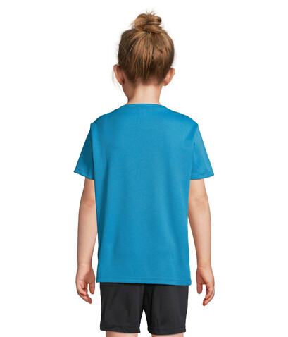 SPRINT KIDS SPORTS T-SHIRT - Aqua bedrucken, Art.-Nr. S04773-AQ-L SPRINT KIDS SPORTS T-SHIRT - Aqua bedrucken, Art.-Nr. S04773-AQ-L