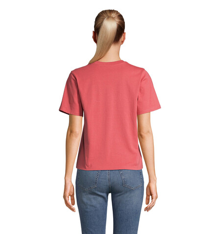 LEGEND DAMEN-T-SHIRT - Folk Pink Twin bedrucken, Art.-Nr. S04776-FY-XXL