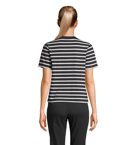 LEGEND DAMEN-T-SHIRT - Navy|Off White bedrucken, Art.-Nr. S04776-BH-XXL