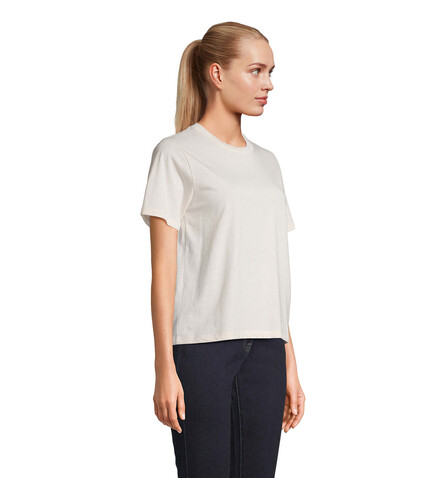 LEGEND DAMEN-T-SHIRT - Off-White bedrucken, Art.-Nr. S04776-WW-XL LEGEND DAMEN-T-SHIRT - Off-White bedrucken, Art.-Nr. S04776-WW-XL