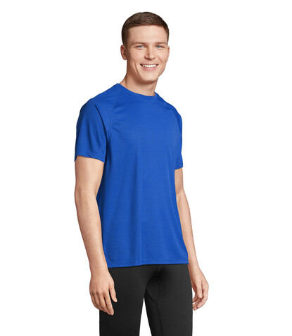 VORTEX RAGLAN T-SHIRT - Royal Blue bedrucken, Art.-Nr. S04787-RB-S