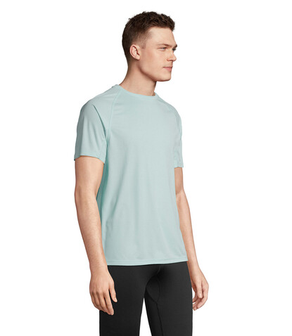 VORTEX RAGLAN T-SHIRT - Arctic Blue bedrucken, Art.-Nr. S04787-AA-XS VORTEX RAGLAN T-SHIRT - Arctic Blue bedrucken, Art.-Nr. S04787-AA-XS