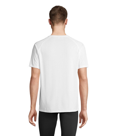VORTEX RAGLAN T-SHIRT - White bedrucken, Art.-Nr. S04787-WH-M VORTEX RAGLAN T-SHIRT - White bedrucken, Art.-Nr. S04787-WH-M
