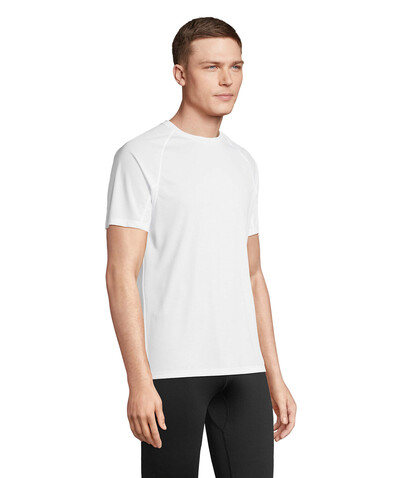 VORTEX RAGLAN T-SHIRT - White bedrucken, Art.-Nr. S04787-WH-M VORTEX RAGLAN T-SHIRT - White bedrucken, Art.-Nr. S04787-WH-M