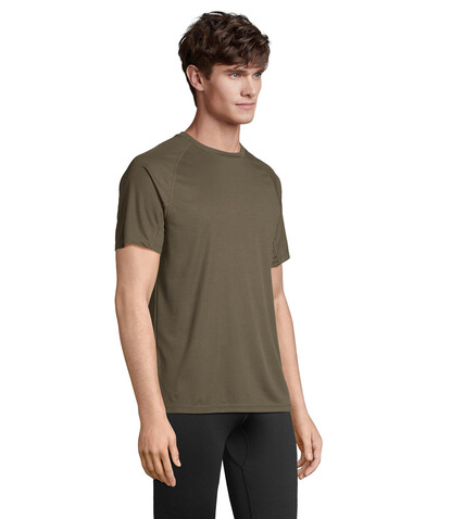 VORTEX RAGLAN T-SHIRT - Army bedrucken, Art.-Nr. S04787-AR-M
