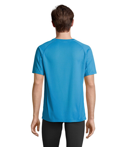 VORTEX RAGLAN T-SHIRT - Aqua bedrucken, Art.-Nr. S04787-AQ-M VORTEX RAGLAN T-SHIRT - Aqua bedrucken, Art.-Nr. S04787-AQ-M