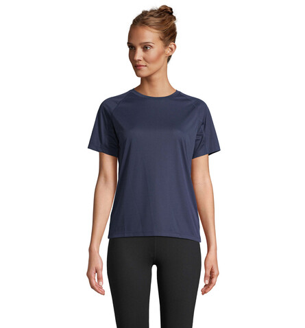 VORTEX WOMEN RAGLAN T-SHIRT - French Navy bedrucken, Art.-Nr. S04788-FN-XS VORTEX WOMEN RAGLAN T-SHIRT - French Navy bedrucken, Art.-Nr. S04788-FN-XS
