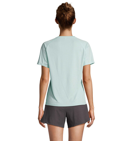 VORTEX WOMEN RAGLAN T-SHIRT - Arctic Blue bedrucken, Art.-Nr. S04788-AA-XXL