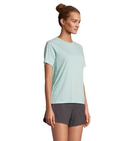 VORTEX WOMEN RAGLAN T-SHIRT - Arctic Blue bedrucken, Art.-Nr. S04788-AA-XXL