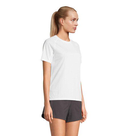VORTEX WOMEN RAGLAN T-SHIRT - White bedrucken, Art.-Nr. S04788-WH-M VORTEX WOMEN RAGLAN T-SHIRT - White bedrucken, Art.-Nr. S04788-WH-M