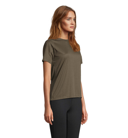 VORTEX WOMEN RAGLAN T-SHIRT - Army bedrucken, Art.-Nr. S04788-AR-L