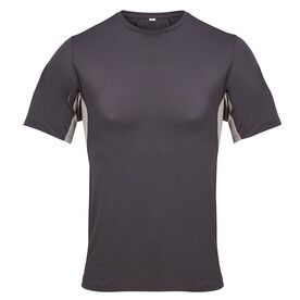 STORM SPORTS T-SHIRT - Dunkelgrau/Hellgrau bedrucken, Art.-Nr. S04810-DL-XXL