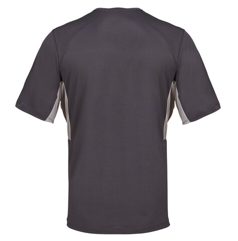 STORM SPORTS T-SHIRT - Dunkelgrau/Hellgrau bedrucken, Art.-Nr. S04810-DL-L
